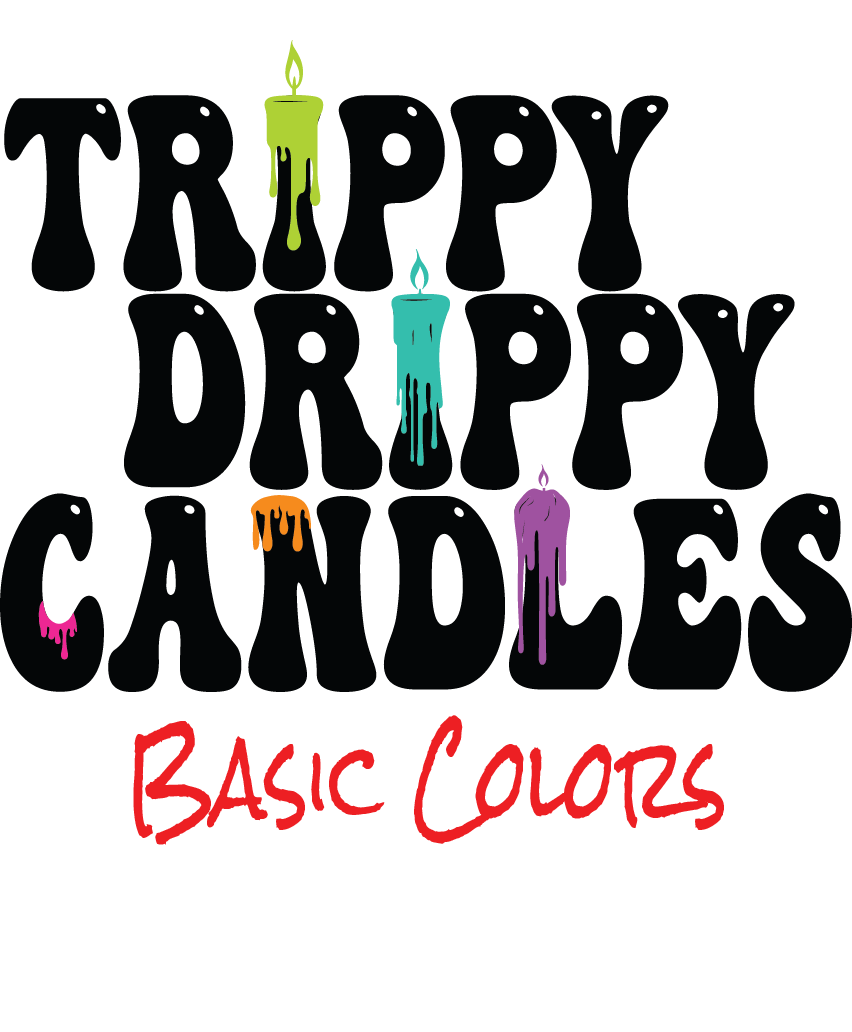 Trippy Drippy Candles - Basic Colors